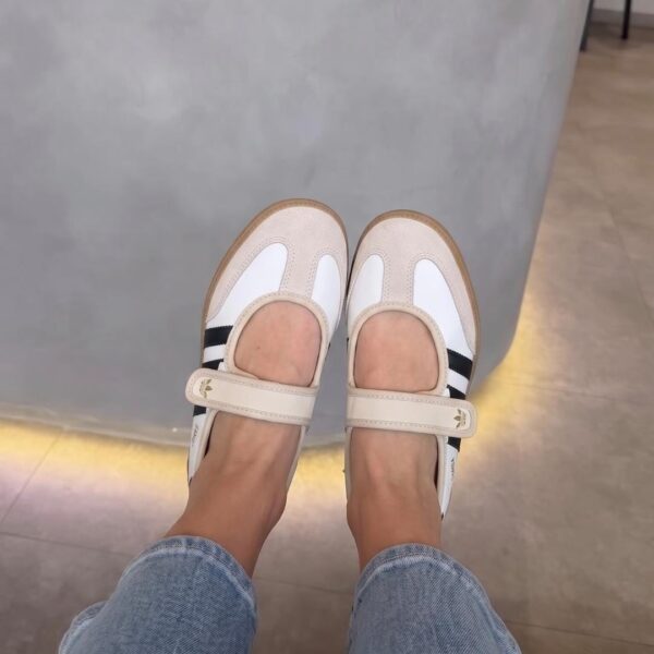 Adidas Mary Jane   Blanco